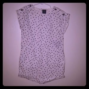 SZ 3T TODDLER Gap Romper w/ pockets